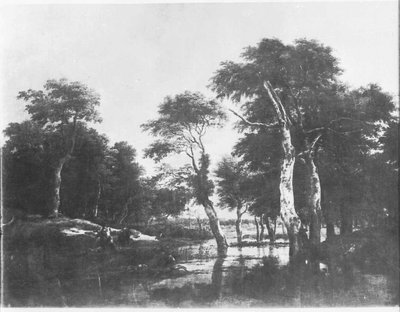 De jacht door Jacob van Ruisdael